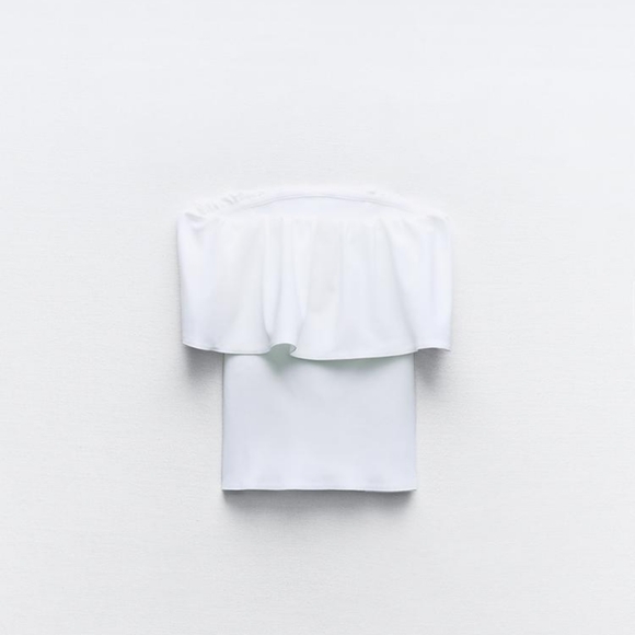 ZARA STRAPLESS TOP - Picture 7 of 8